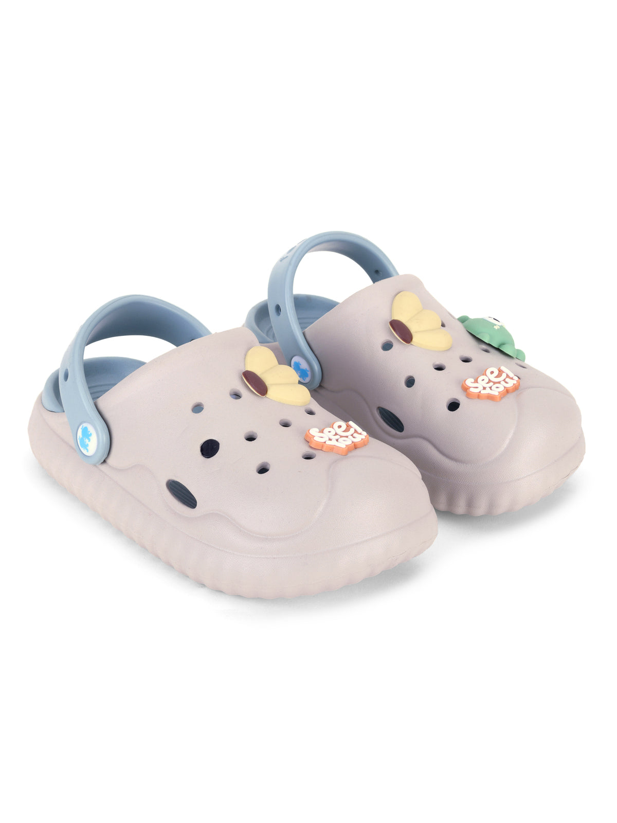 Boo Bear Clog-Off White