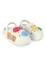 Cute Charm Clog-White