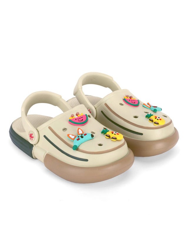 Fruits Story Clog - Olive / Green