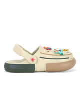 Fruits Story Clog - Olive / Green