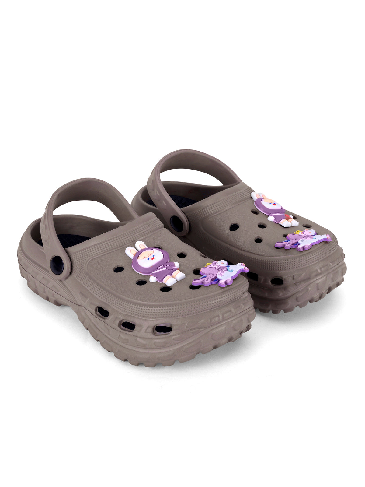 Bunny Charm Garden Clog-Brown