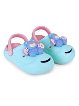 Cute Teddy Clog-Sky Blue
