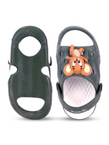 Tiny Rat Clog-Cream & Green