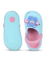 Cute Teddy Clog-Sky Blue