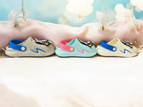 Aqua Blue Premium Eva Little Flying Jatt Clogs For Kids