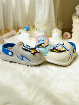 Cream Premium Eva Little Flying Jatt Clogs For Kids