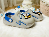 Smoke Mud Premium Eva Little Flying Jatt Clogs For Kids