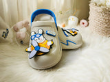 Smoke Mud Premium Eva Little Flying Jatt Clogs For Kids