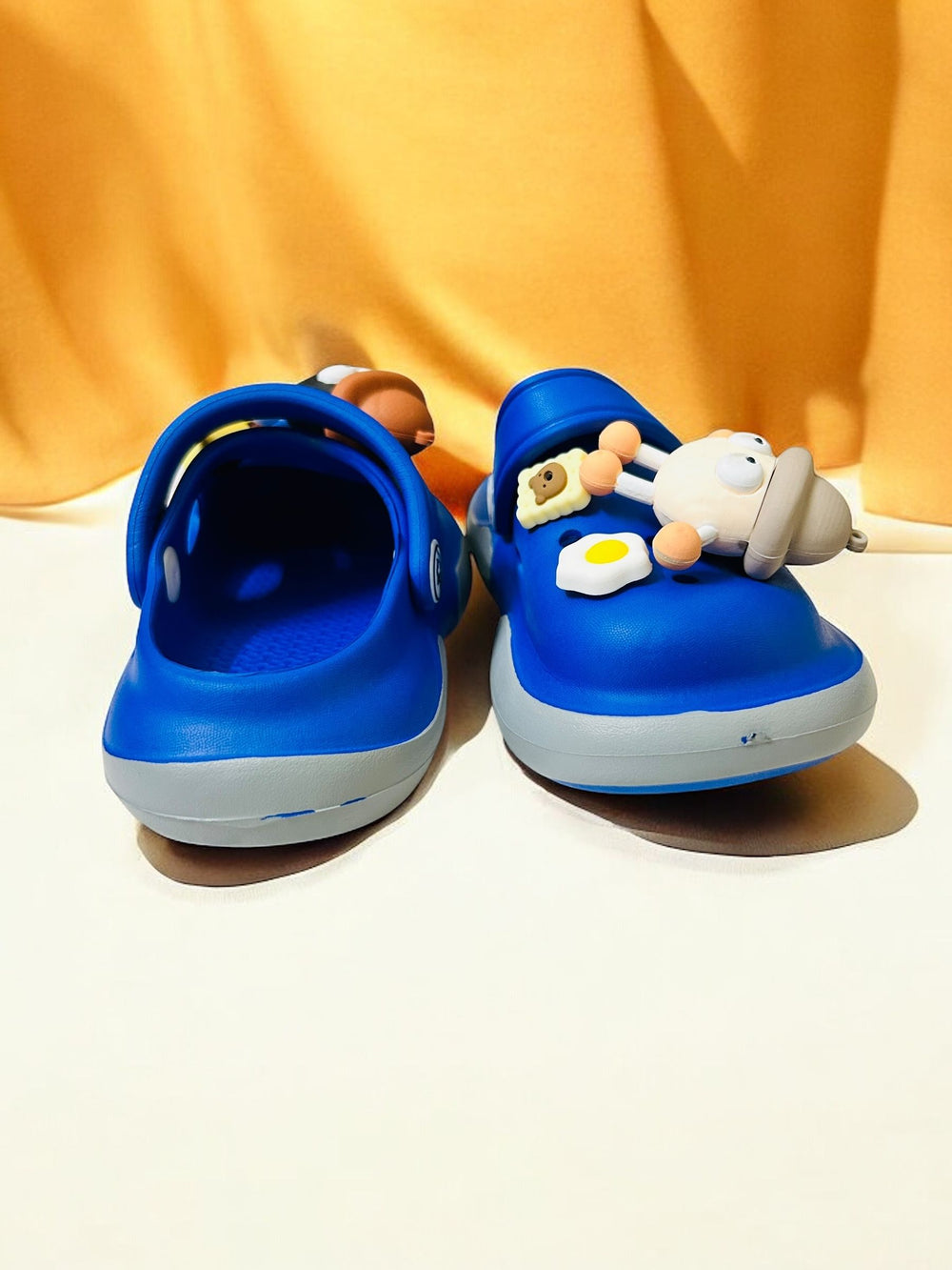 Blue Premium Eva Little Bestie Clogs For Kids
