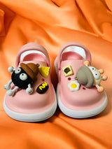 Pink Premium Eva Little Bestie Clogs For Kids
