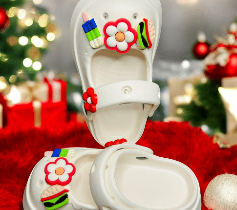 White Premium Eva Small Wonder Clogs For Kids