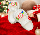 White Premium Eva Small Wonder Clogs For Kids