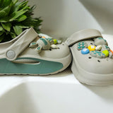 Shades Of Mud Premium Eva Liitle Luminious World Clogs For Kids