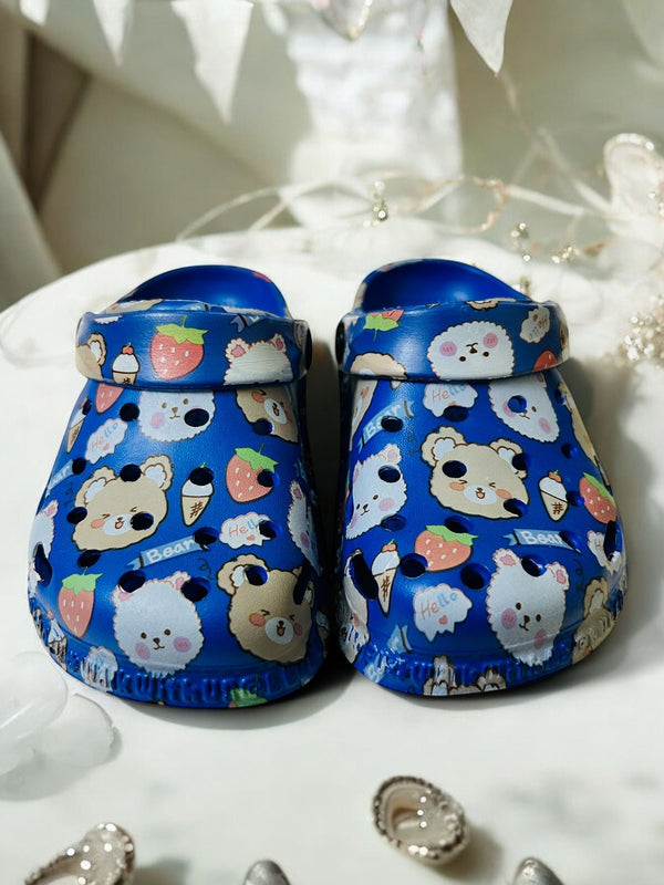 Blue Premium Eva Little Print World For Kids