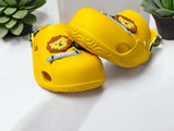 Yellow Premium Eva Life Ok Clogs For Kids