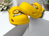 Yellow Premium Eva Life Ok Clogs For Kids