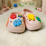 Pink Premium Eva Little Cute Clogs For Kids