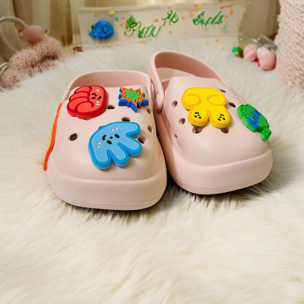Pink Premium Eva Little Cute Clogs For Kids