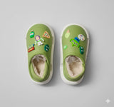 Green Premium Eva Winter Clogs For Kids