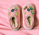 Pink Premium Eva Winter Clogs For Kids