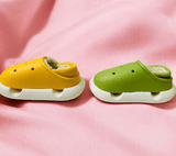 Yellow Premium Eva Winter Clogs For Kids