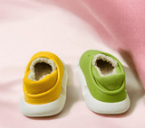 Yellow Premium Eva Winter Clogs For Kids