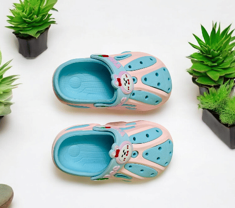 Blue And Pink Premium Eva Friendz Forever Clogs For Kids
