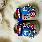 Smoke Mud Premium Eva Mr America Super Hero Clogs For Kids