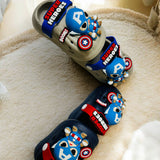 Smoke Mud Premium Eva Mr America Super Hero Clogs For Kids